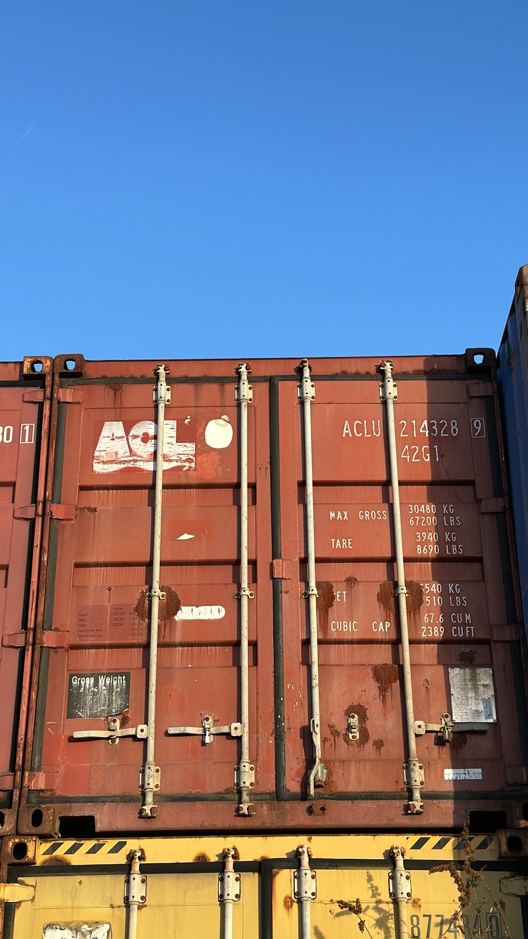 Shipping Container - 26 (ACLU214328942G1)