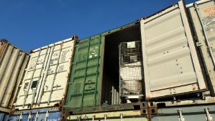 Shipping container, 38 (no ref, lot above 37)