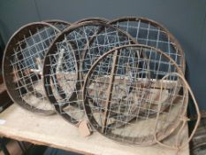 Vintage Potato Rumblers x6