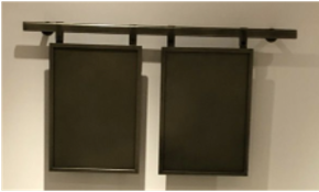 Graphic Pole & Frames x7