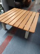Low Level Bench Tables x2