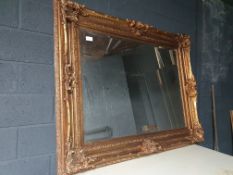 Large Ornate Wall Mirror