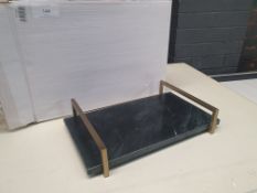 Black Marble Tray