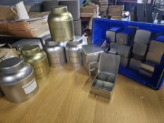 Assorted Tubs & Tins