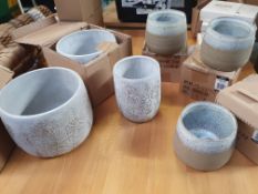 Pots x6