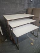Nesting Display Tables x3