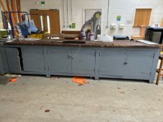 Wooden Work Bench