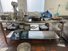 Stainless Steel Prep Table