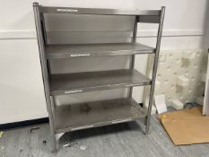 4 Shelve Stainless Steel Unit