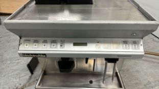 Black & White Coffee Machine