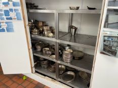 2 x Stainless Steel Shelf Units