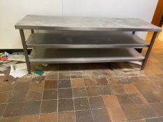 Stainless Steel Shelving Unit