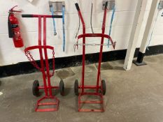 Pair Of Cylinder Trolleys