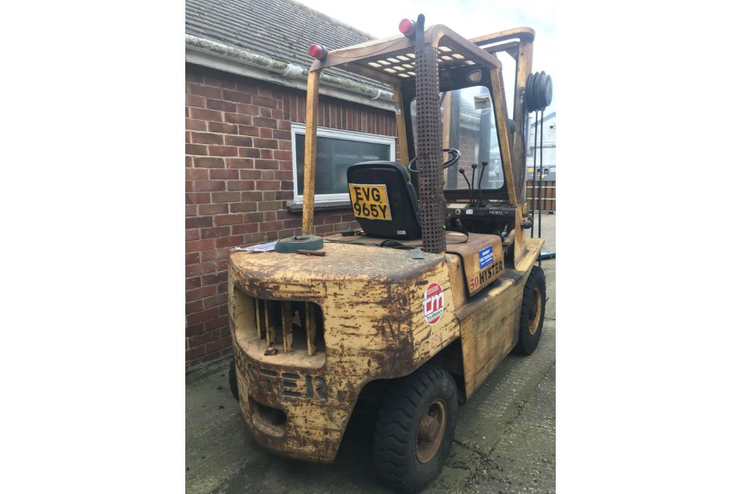Hyster H50 XL 1983 Diesel Fork Lift Truck - Image 4 of 7