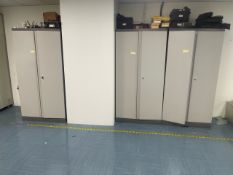 Trio Of Metal Storage Units