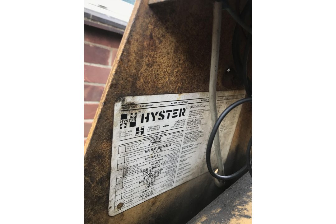 Hyster H50 XL 1983 Diesel Fork Lift Truck - Image 6 of 7