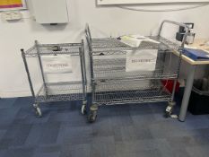2 x Metro Trolleys