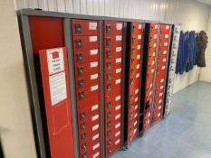Bank Of 7 x Locker Units