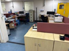 Bank Of 4 Office Desks