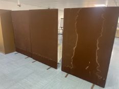 3 x Material Screens/Dividers