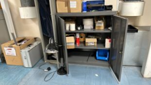 Metal Storage Cabinets x2