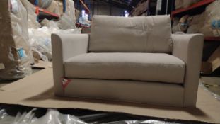 Izzy Loveseat In Moon Smart Cotton RRP - £1340