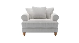 Teddy Loveseat In Pumice House Basket Weave RRP - £1470