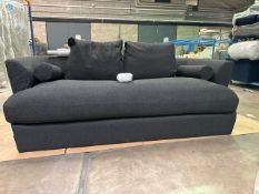 Larsen 3 Seat Sofa In Barley Slubby Cotton
