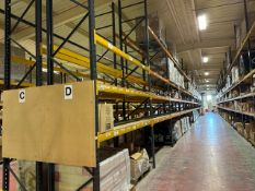 30 Bays Of Back To Back Boltless Industrial Pallet