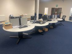 Bank Of 4 Circular Tables