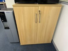 Pine Effect Office Cabinet