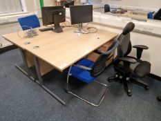 Pair Of Desks & Chairs