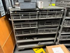 Grey Metal Trolley x2