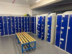Bank of 5 Lockers