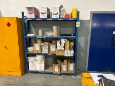 Blue Metal Shelving x2 Bay