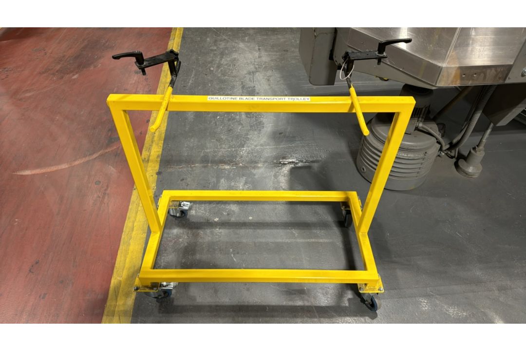 Guillotine Blade Transport Trolley - Image 2 of 4