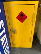 Yellow COSHH Cabinet