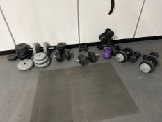 Assorted Plastic Weights