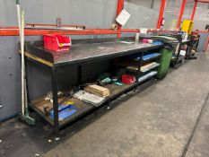 Black Metal Work Table