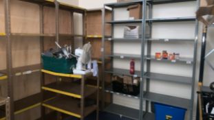 *NO RESERVE* 11 Bays Of Metal Shelving