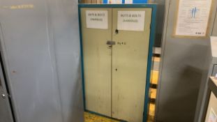 *NO RESERVE* Pair Of Blue Metal Cabinets