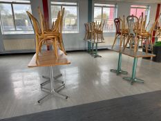 *NO RESERVE* 10x Canteen Tables and 20x Chairs