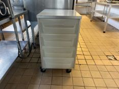 *NO RESERVE* Mobile 4 Drawer Unit