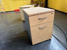 *NO RESERVE* 3 Drawer Pedestal Unit x3