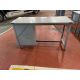 *NO RESERVE* Grey Metal Work Table With Drawers - Image 3 of 7