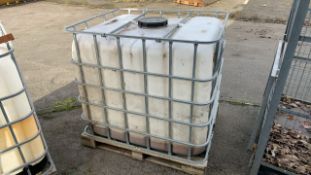 *NO RESERVE* 1000L Water Tank IBC