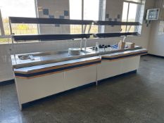 *NO RESERVE* Stainless Steel Twin Heated Serving Station