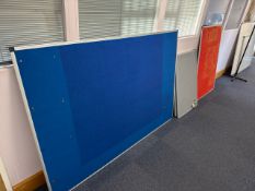 *NO RESERVE* Assorted Felt Notice Boards x6