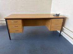 *NO RESERVE* Straight Office Desks x3