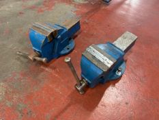 *NO RESERVE* 2 x Bench Vice